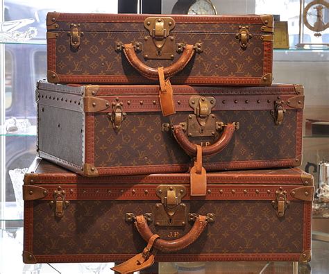 antique louis vuitton suitcase|vintage Louis Vuitton steamer trunk.